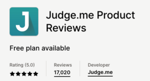 1- Judge.me Product Reviews